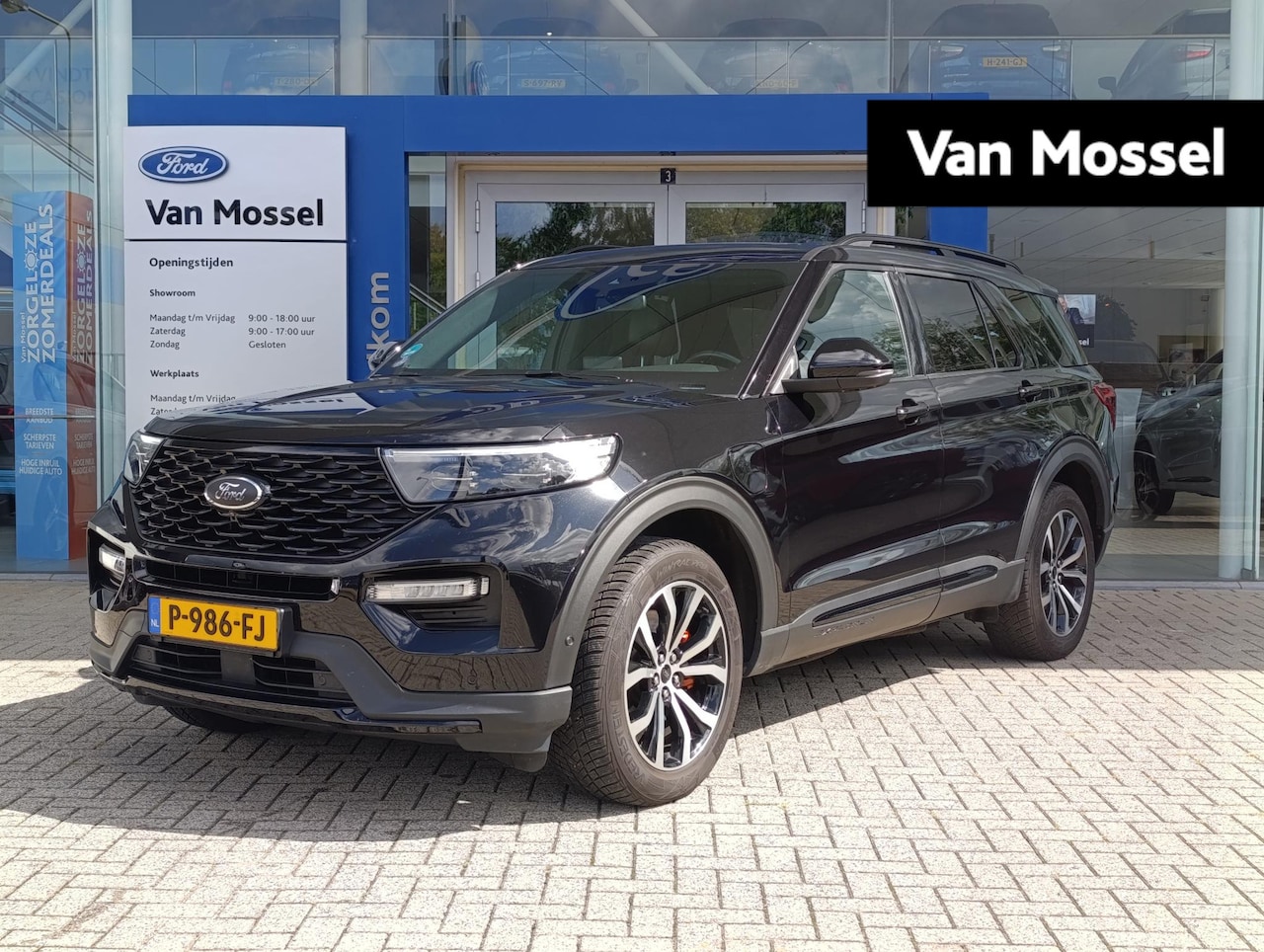 Ford Explorer - 3.0 V6 EcoBoost PHEV ST-Line | Dealeronderhouden | Panoramadak | Trekhaak | Stoel/stuur vo - AutoWereld.nl