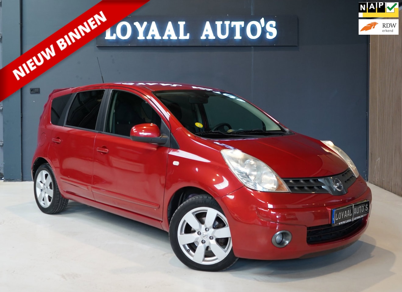 Nissan Note - 1.6 Acenta | TREKHAAK | AIRCO | PDC | NAP | APK - AutoWereld.nl