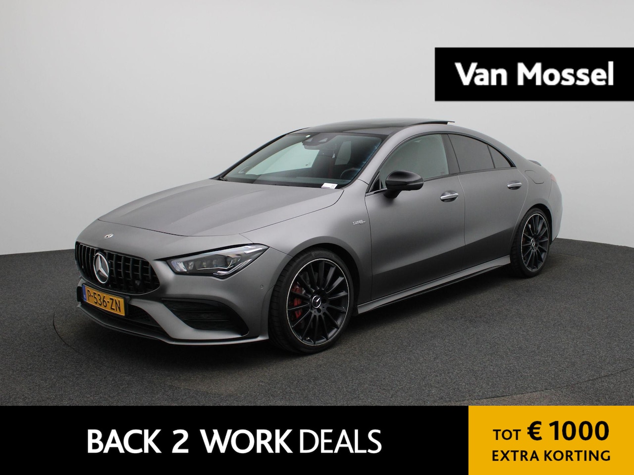 Mercedes-Benz CLA-Klasse - AMG 35 4MATIC Premium Plus | Automaat | Apple Carplay / Android Auto | Achteruitrijcamera - AutoWereld.nl