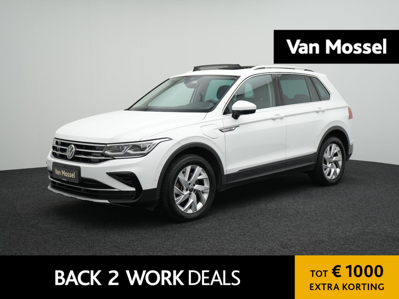 Volkswagen Tiguan - 1.4 TSI eHybrid Elegance | Automaat | Apple Carplay/ Android Auto | Panorama Dak | Adaptiv - AutoWereld.nl