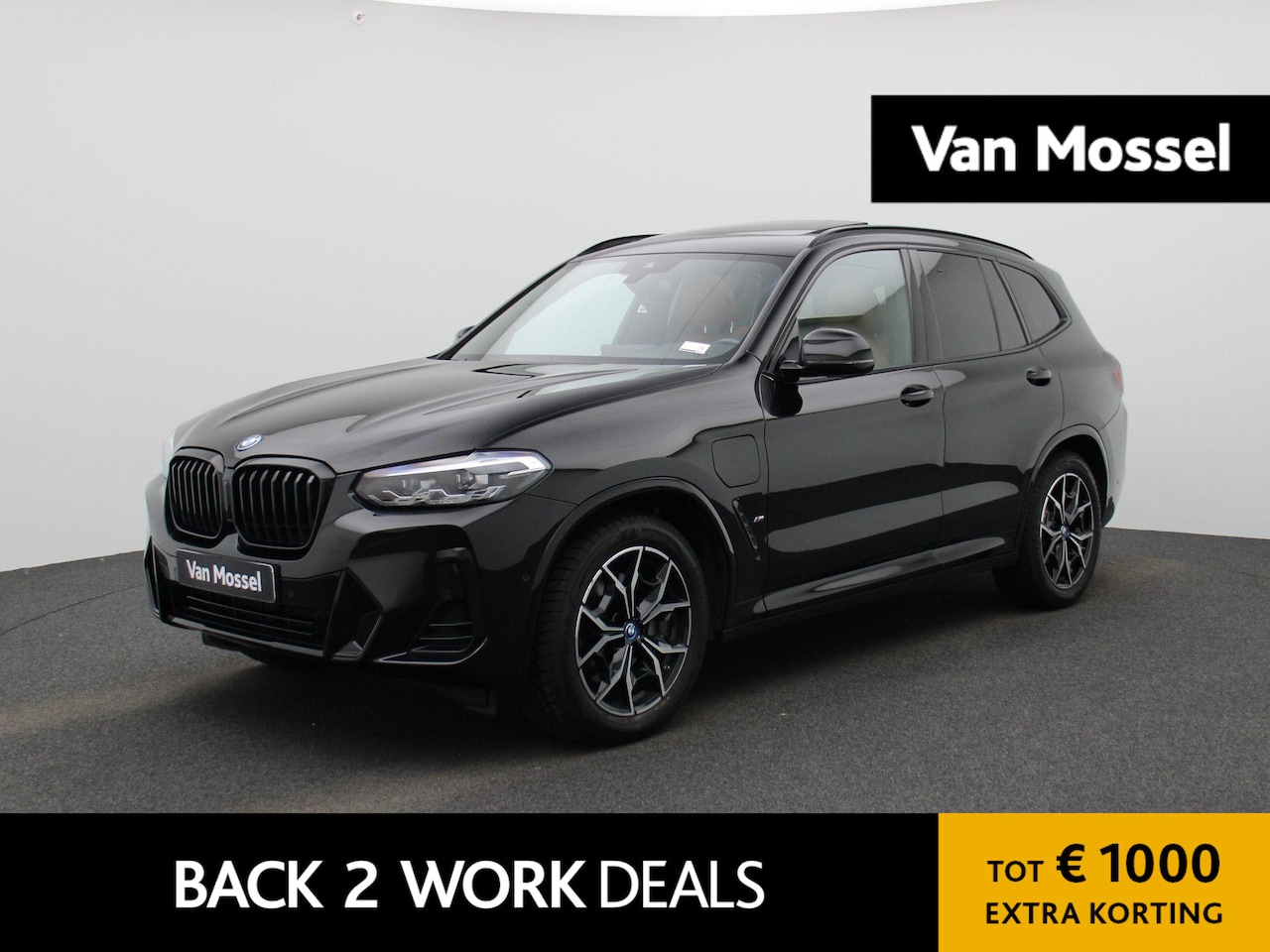 BMW X3 - xDrive30e M Sport | PANO-SCHUIFDAK | CAMERA | COGNAC LEDERENBEKLEDING | STOELVERWARMING | - AutoWereld.nl
