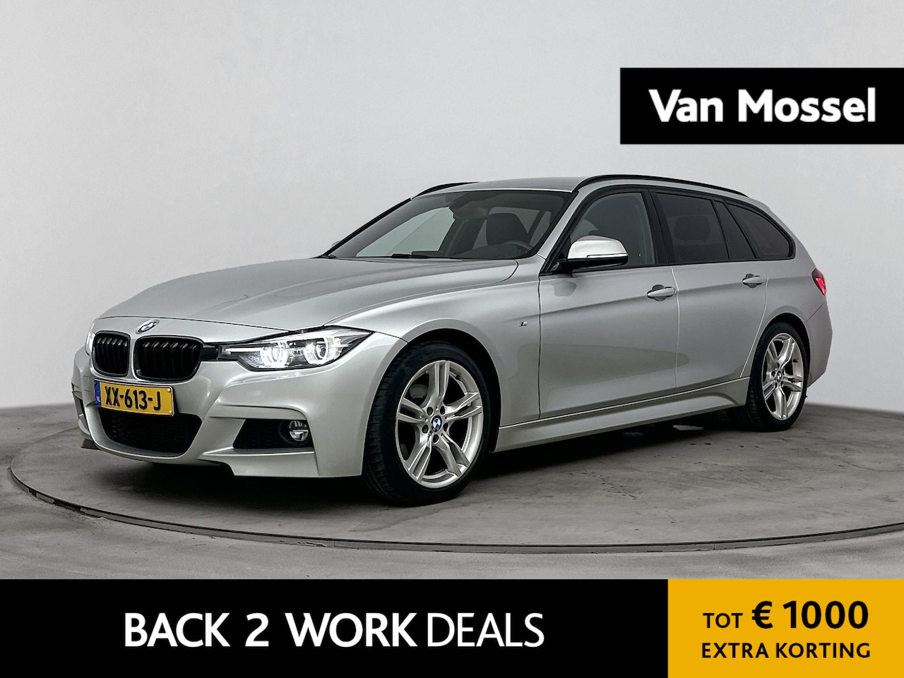 BMW 3-serie Touring - 318i M Sport Edition | Cruise Control | Stoelverwarming | Climate Control | Lederen bekled - AutoWereld.nl