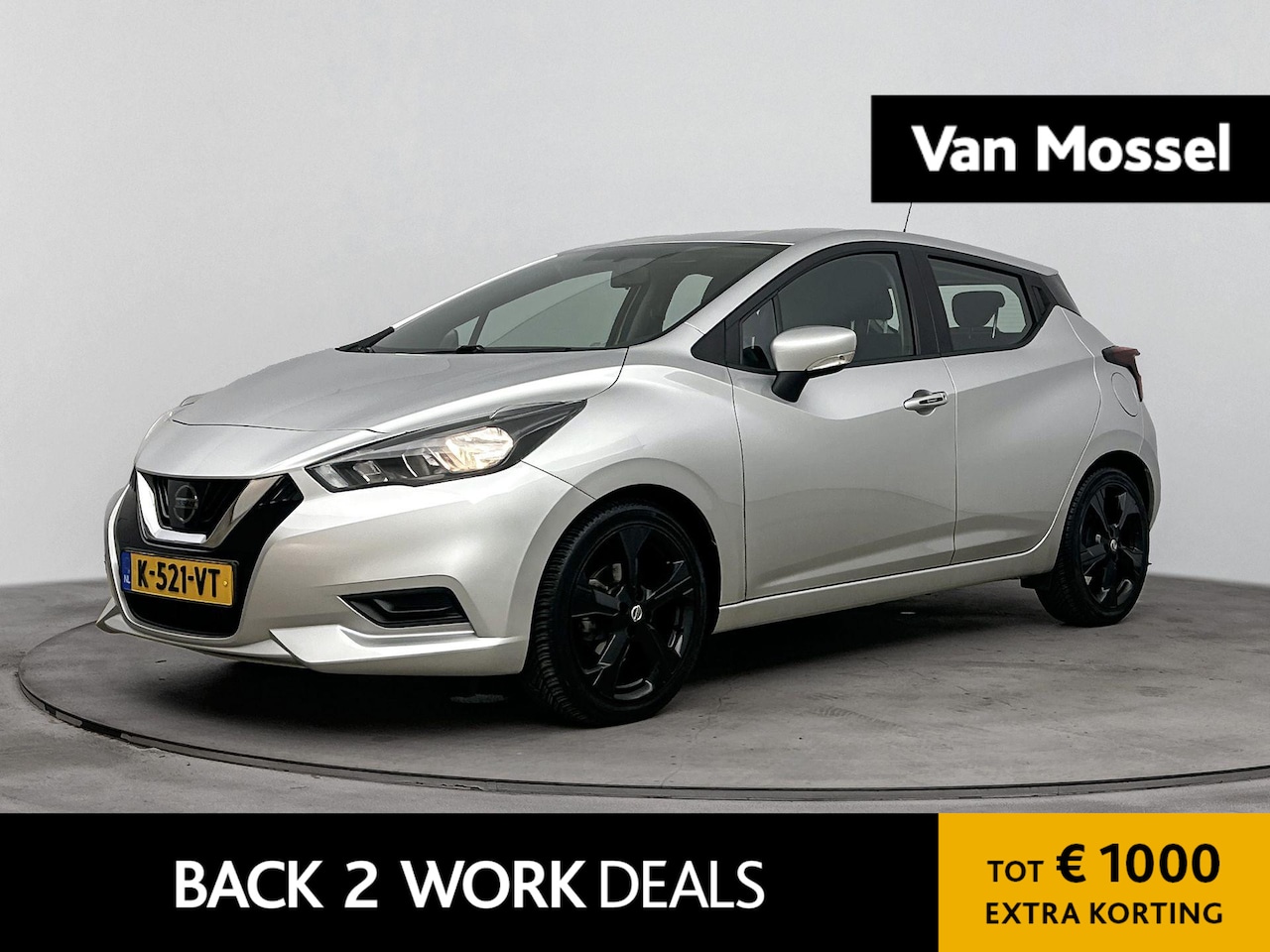 Nissan Micra - 1.0 IG-T Acenta | CRUISE CONTROL | AIRCO | BLUETOOTH | MULTIFUNCTIONELE STUUR | LMV | - AutoWereld.nl