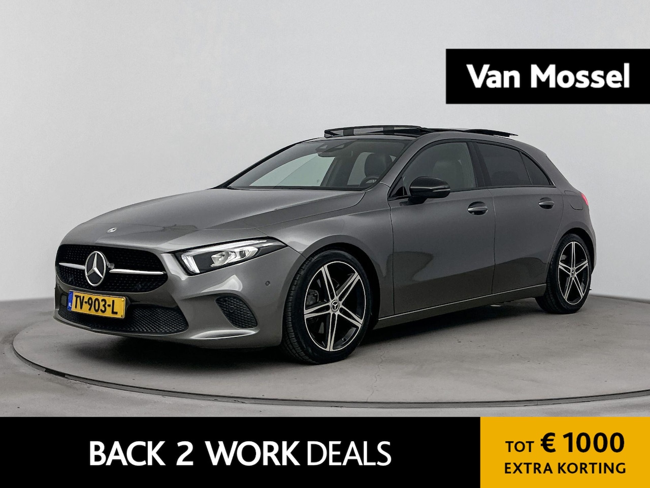 Mercedes-Benz A-klasse - 220 Launch Edition AMG | PANORAMADAK | NAVIGATIE | CAMERA | HALF-LEDER - AutoWereld.nl