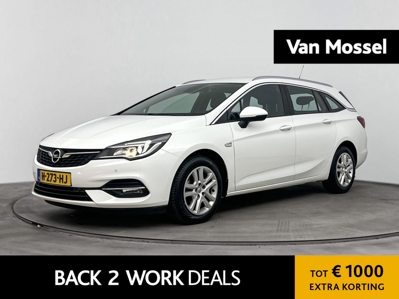 Opel Astra Sports Tourer - 1.2 Launch Edition | AIRCO | CRUISE CONTROL | NAVIGATIE | LMV | - AutoWereld.nl
