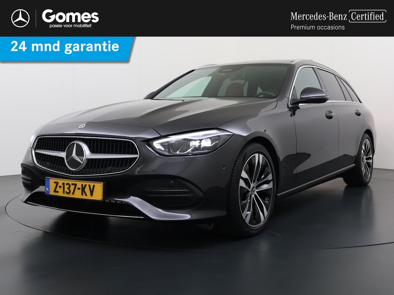 Mercedes-Benz C-klasse Estate - 180 | Panoramadak | Bruin leder | Apple CarPlay | Android Auto | Memory Seats | Sfeerverli - AutoWereld.nl
