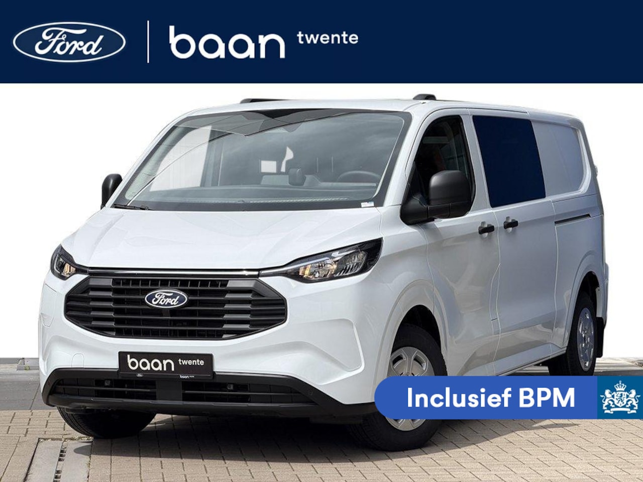 Ford Transit Custom - 320 2.5 PHEV L2H1 Trend | Dubbel Cabine | ZE toegang met brandstofmotor | - AutoWereld.nl