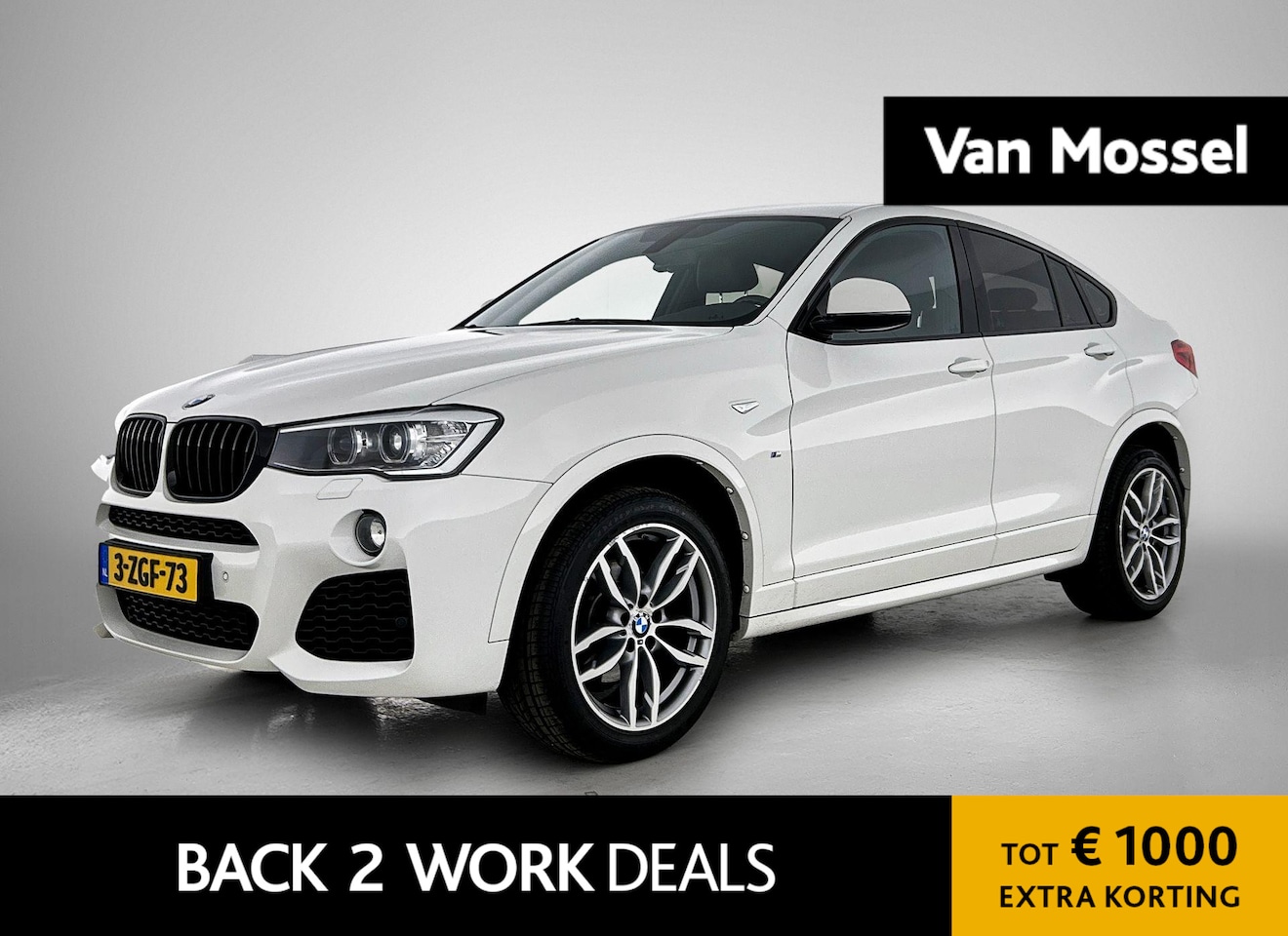 BMW X4 - xDrive20i Executive | M SPORT PAKKET | NAVIGATIE | BLEUTOOTH | ELEKTRISCHE ACHTERKLEP | - AutoWereld.nl