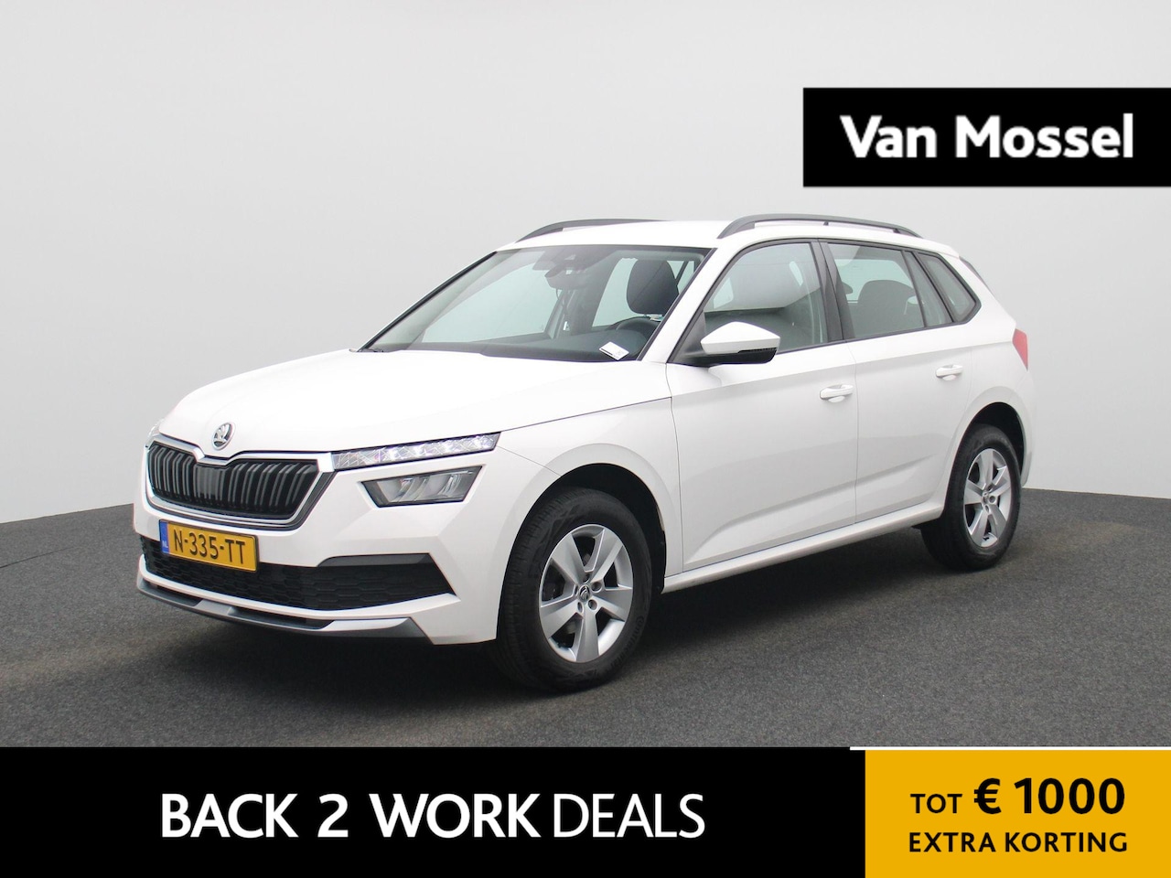 Skoda Kamiq - 1.0 TSI Ambition | Automaat | Airco | Bluetooth | Parkeersensoren Achter | - AutoWereld.nl