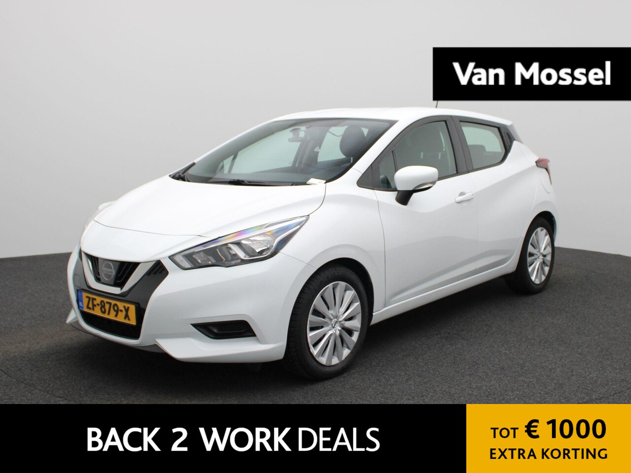 Nissan Micra - 1.0 IG-T Acenta | Apple Carplay / Android Auto | Airco | Cruise Control | - AutoWereld.nl