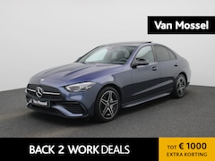 Mercedes-Benz C-klasse - 300 e AMG Line | Automaat | Panoramadak | Climate Control | Navigatie | Apple Carplay / An