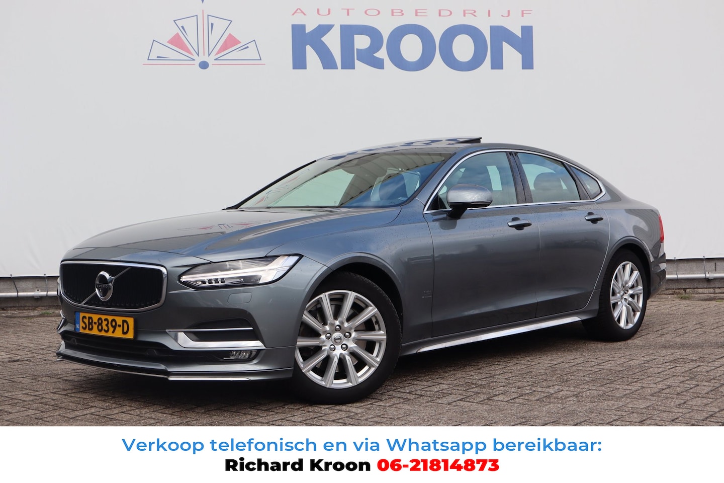 Volvo S90 - 2.0 T5 Momentum I Vol Leder I Head up I Navigatie I All season - AutoWereld.nl