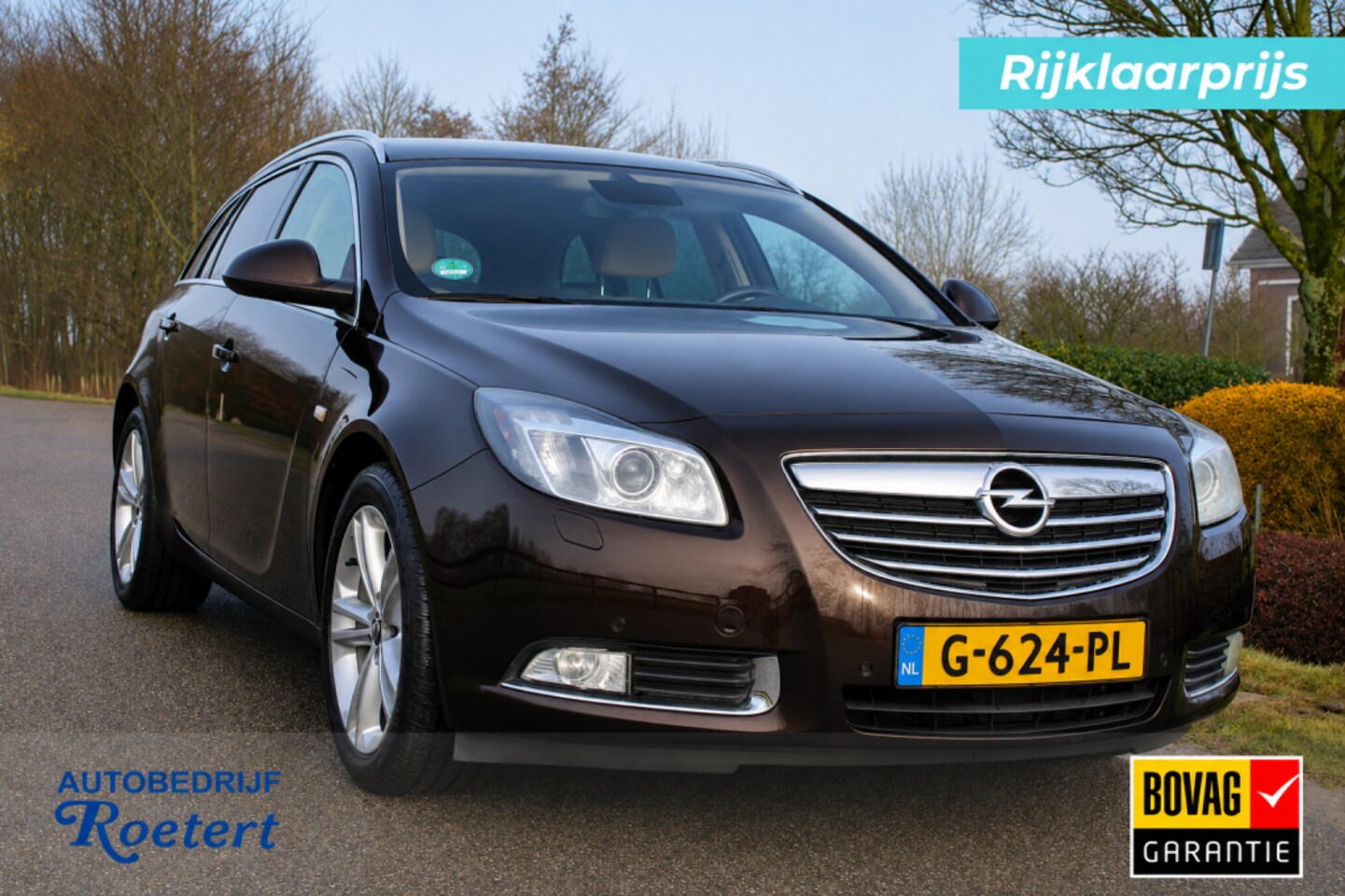 Opel Insignia - Tourer 2.0 T 220pk Cosmo ECC/navi/cruise/PDC - AutoWereld.nl
