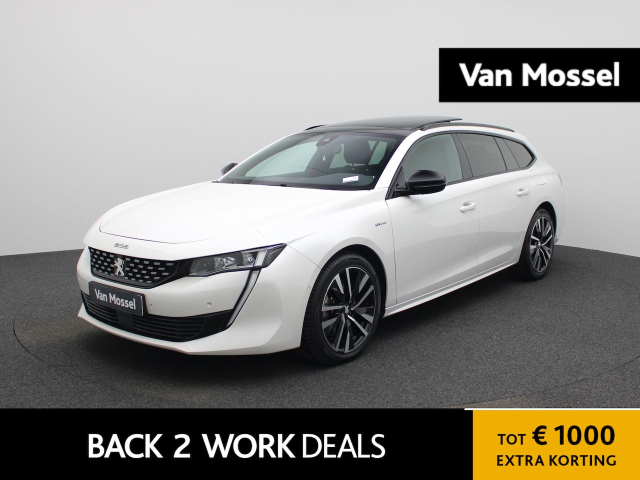 Peugeot 508 SW - 1.6 Hybrid 225 e-EAT8 GT Pack | Panoramadak | Apple Carplay / Android Auto | Stoelverwarmi - AutoWereld.nl