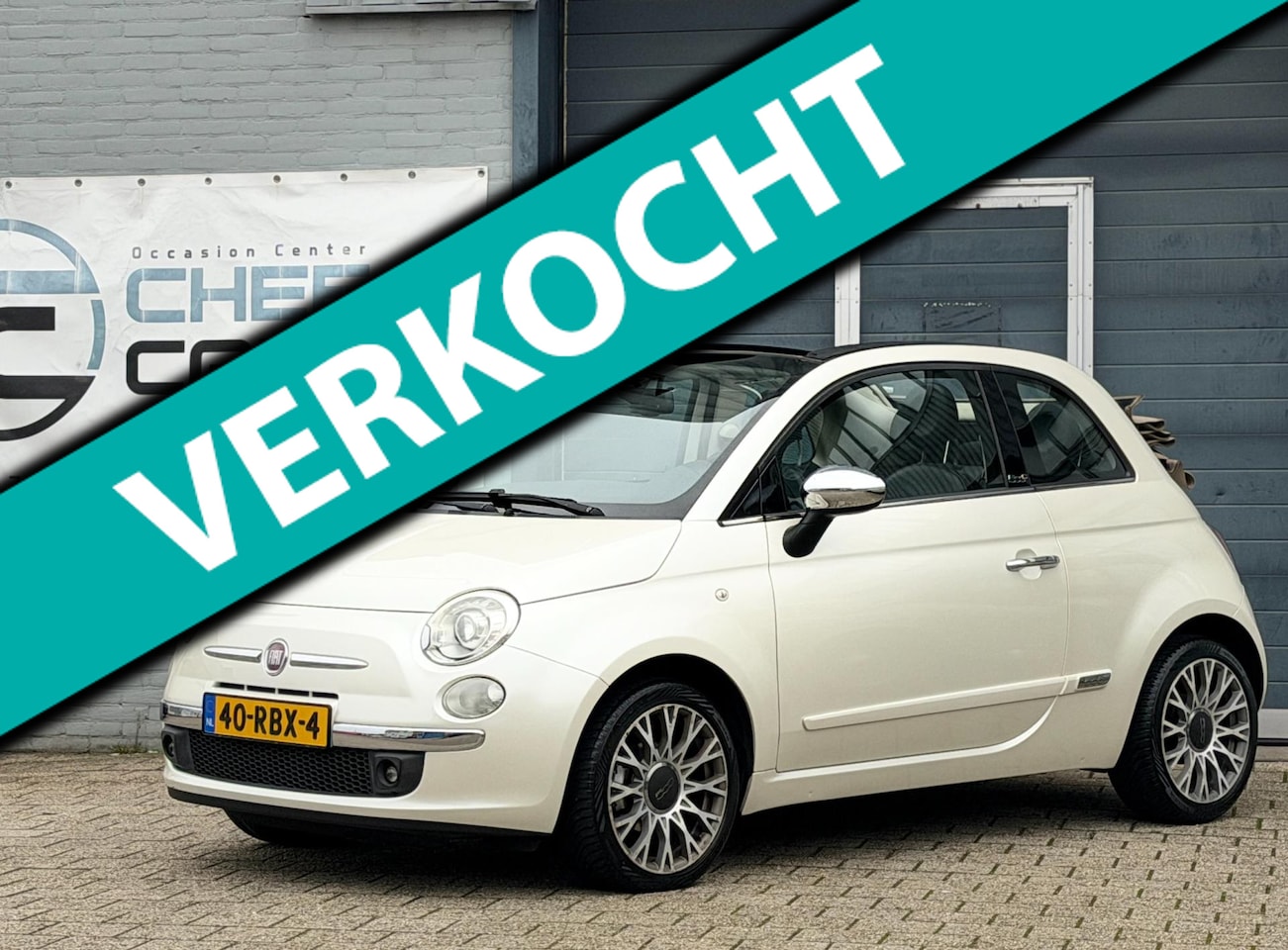 Fiat 500 C - 1.2|CABRIO|NAP|AIRCO|LEER|PDC|1EIGENAAR|TOPSTAAT! - AutoWereld.nl