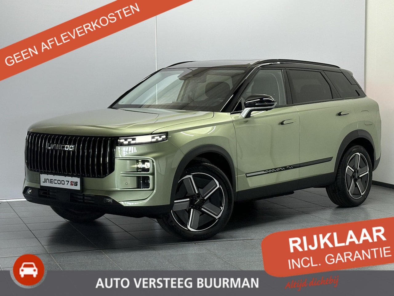 Jaecoo 7 - 1.5 GDI SHS-P Exclusive Plug-In Hybrid, 90km elektrisch, camera's rondom, panoramadak - AutoWereld.nl