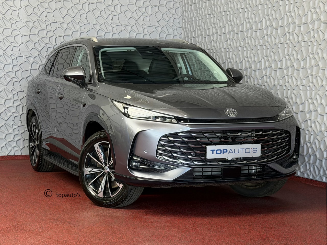 MG MG HS PHEV - 1.5 TGDI LUXURY PHEV PLUG-IN HYBRIDE | LEER | 272PK NIEUWE AUTO | >1.000 KM TOTAAL BEREIK - AutoWereld.nl