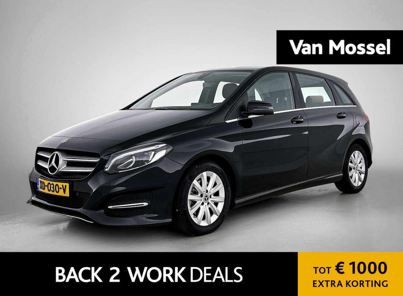 Mercedes-Benz B-klasse - 180 Ambition | AUTOMAAT | NAVIGATIE | AIRCO | CRUISE CONTROL | LED | PARKEERSENSOREN | - AutoWereld.nl