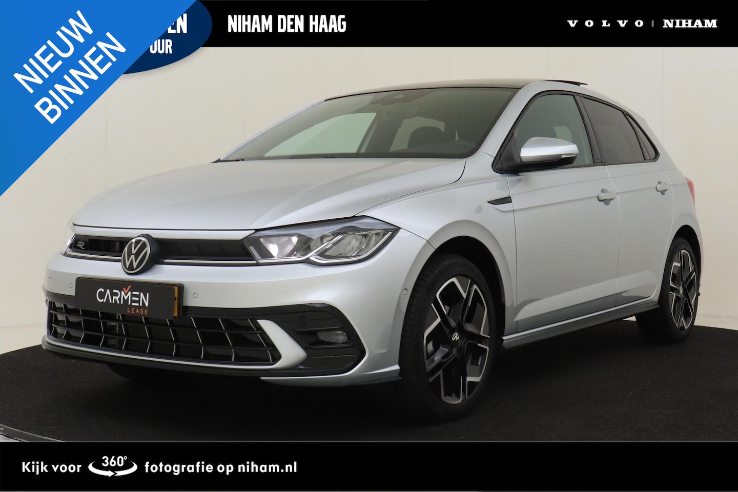 Volkswagen Polo - 1.0 TSI R-LINE EDITION -PANO.DAK|KEYLESS|CARPLAY|STOELVERW.|DODEHOEK|PARKEERASST.|PRIVACY. - AutoWereld.nl