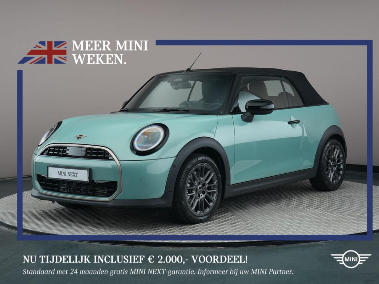 MINI Cabrio - 2.0 Cooper C Favoured uitvoering S - AutoWereld.nl