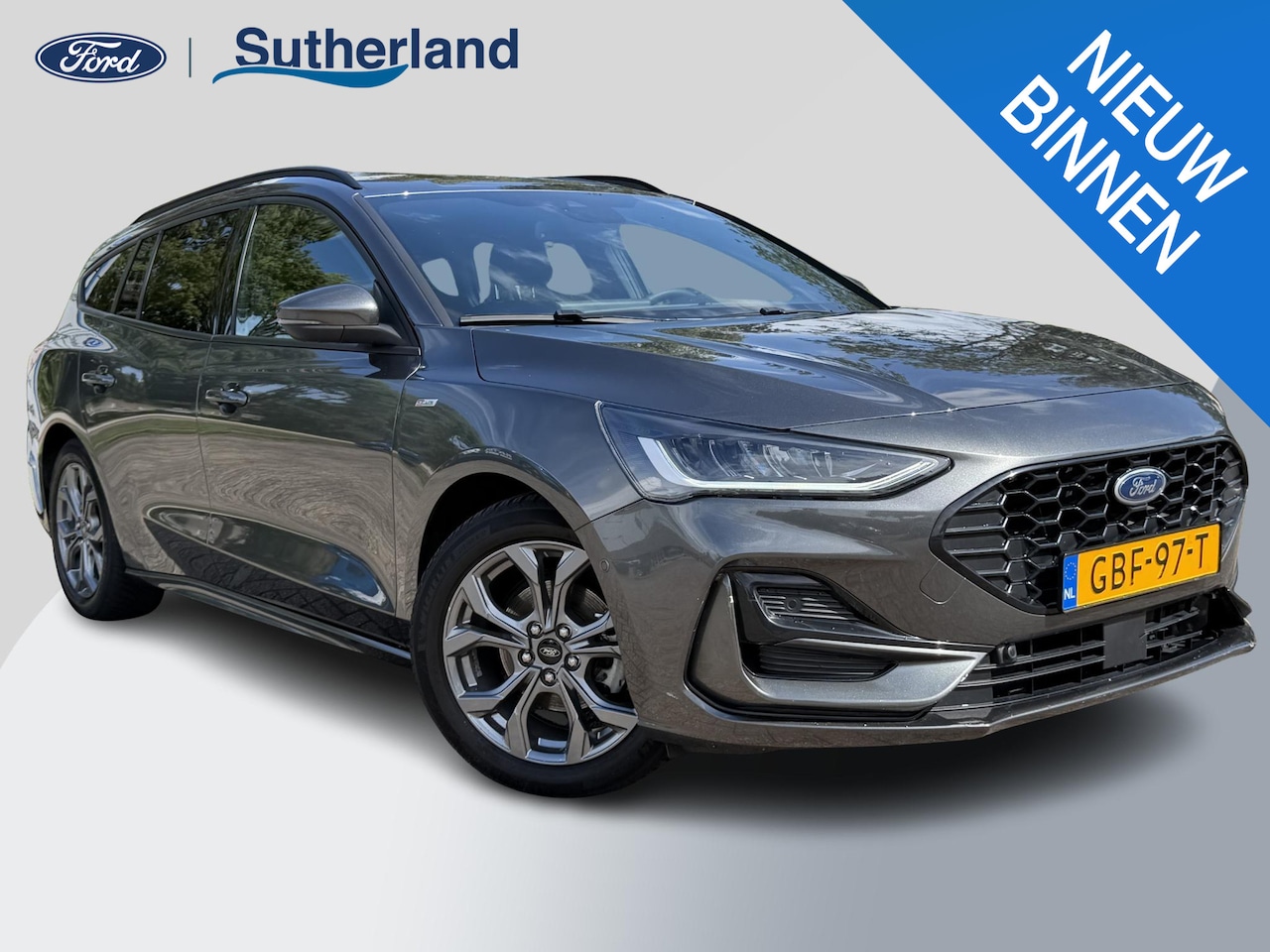 Ford Focus Wagon - 1.0 EcoBoost Hybrid ST Line 155 pk Automaat | Winter Pack | Driver Assistance Pack | Adapt - AutoWereld.nl