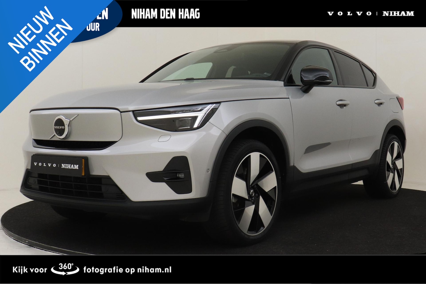 Volvo C40 - RECHARGE TWIN INTRO EDITION 78 kWh -PANO.DAK|HARMAN/KARDON|360°CAM|POWER-SEATS|NUBUCK|PRIV - AutoWereld.nl