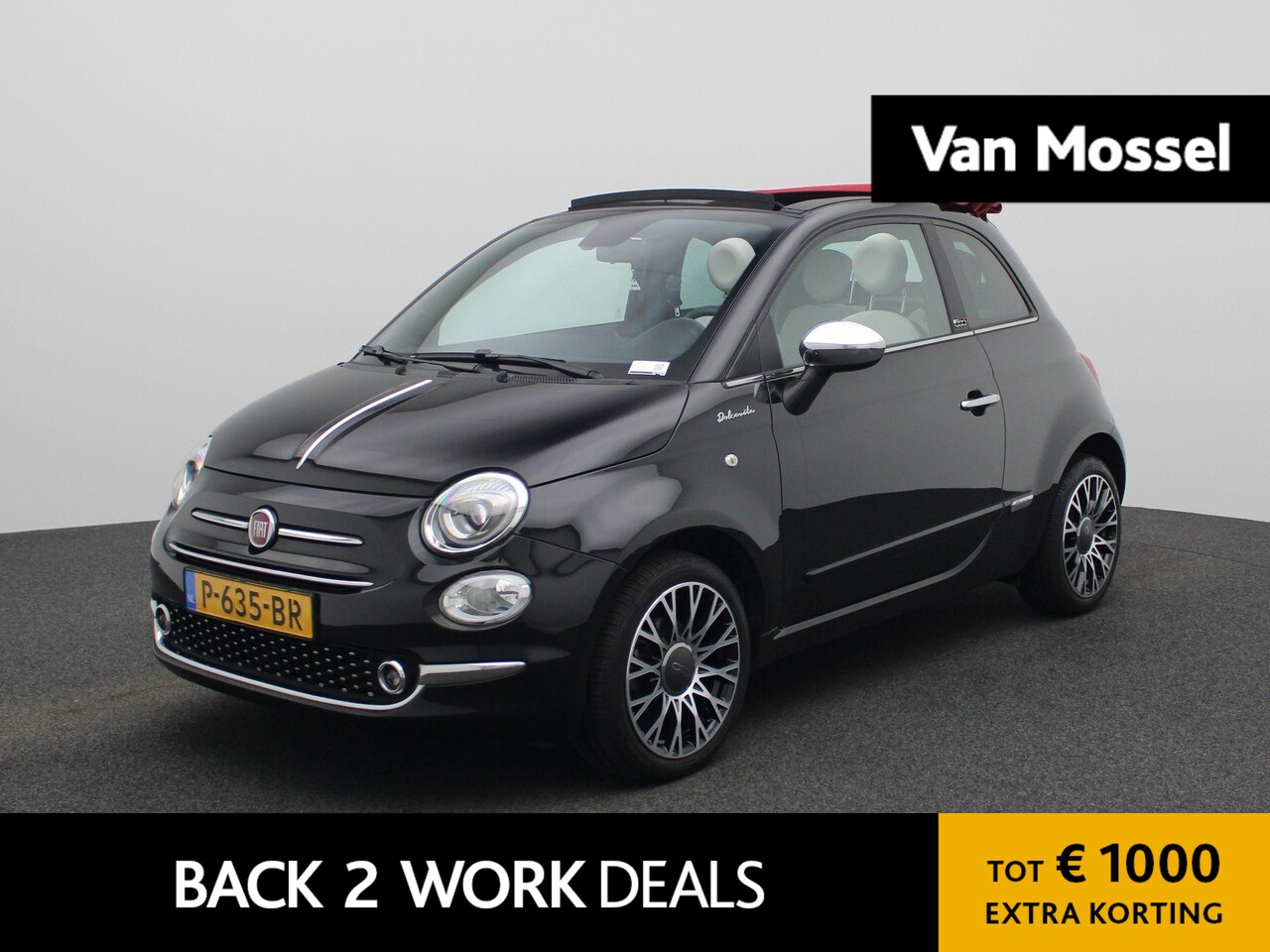 Fiat 500 C - 1.0 Hybrid Dolcevita | Cruise Control | Digitaal Instrumentarium  | Pack Style | Navigatie - AutoWereld.nl