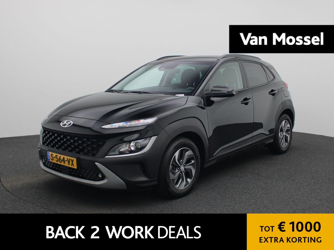 Hyundai Kona - 1.6 GDI HEV Comfort | AUTOMAAT | ACHTERUITRIJCAMERA | APPLE CARPLAY - ANDROID AUTO | CLIMA - AutoWereld.nl