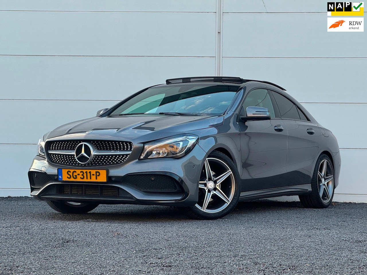 Mercedes-Benz CLA-Klasse - 200 Amg Org NL Pano Uitlaatklep schakelbaar AMG Diffuser Apple carplay Night pakket Keyles - AutoWereld.nl