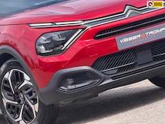 Citroën C4 Berline - 1.2 Puretech Shine Automaat - Rouge Elixir - Hype Black Leder/Stuur-stoelverwarming/Camera