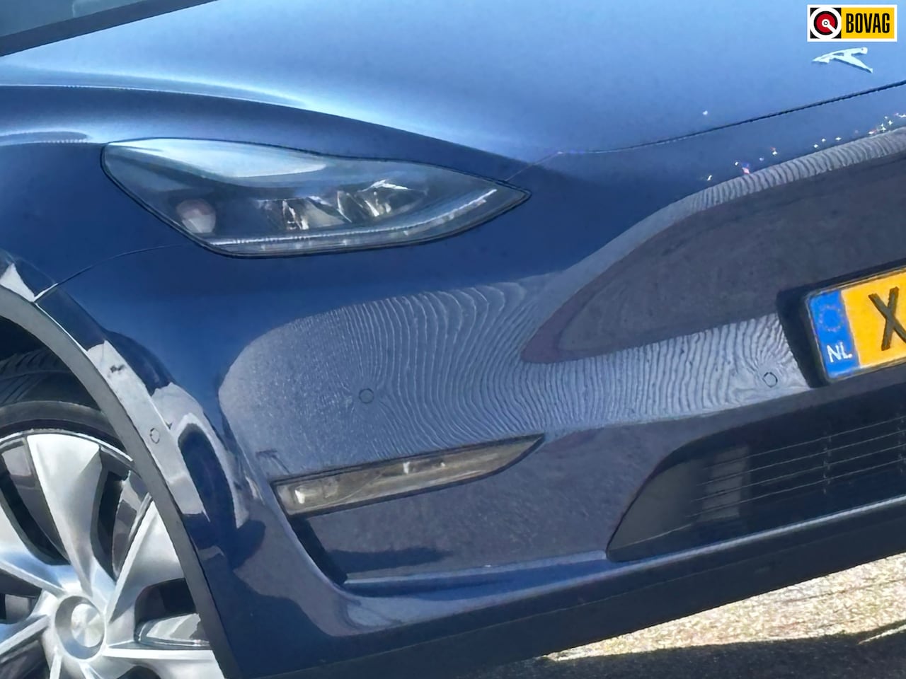 Tesla Model Y - Long Range AWD 75 kWh - Deep Blue Metallic - Trekhaak/Panorama/91,9%SOH - AutoWereld.nl