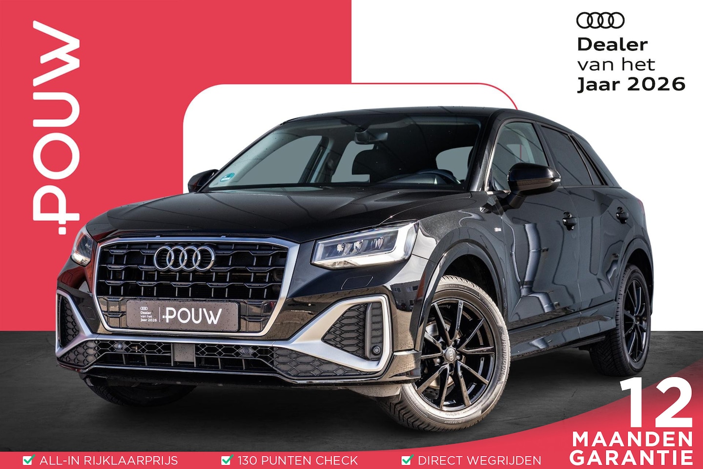 Audi Q2 - 35 TFSI 150pk S-tronic Pro Line | 17" Velgen | Stoelverwarming | Parkeerensoren Voor + Ach - AutoWereld.nl