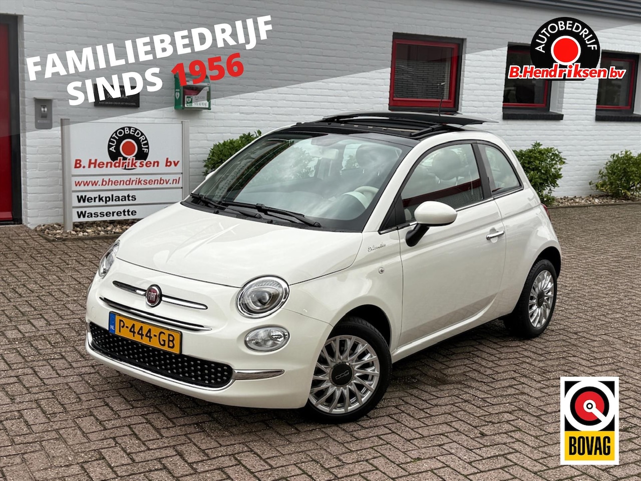 Fiat 500 - 1.0 70pk Hybrid Dolcevita/ Apple Carplay/ Panoramadak/ 1 Eigenaar/ Origineel NL/ NAP - AutoWereld.nl