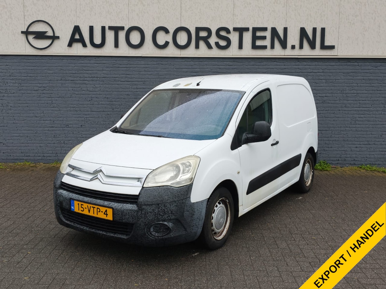 Citroën Berlingo - 1.6HDI Airco MARGE AUTO GEEN BTW 500 Comfort Houten vloer Schuifdeur 1e Eigenaar - AutoWereld.nl