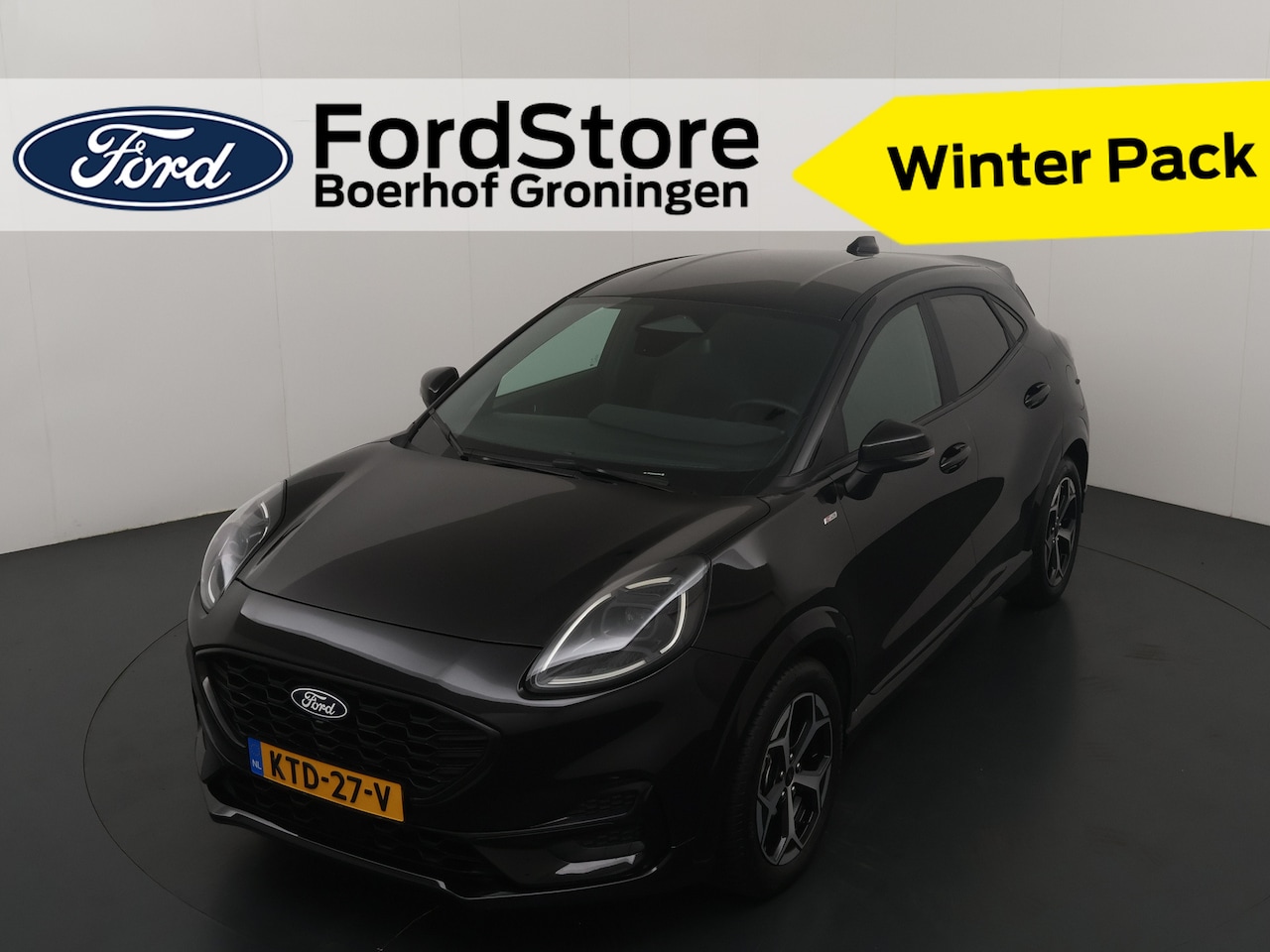 Ford Puma - EcoBoost Hybrid 125 pk ST-Line X | Winter Pack | El. a. klep | B&O | Half leer | Camera | - AutoWereld.nl