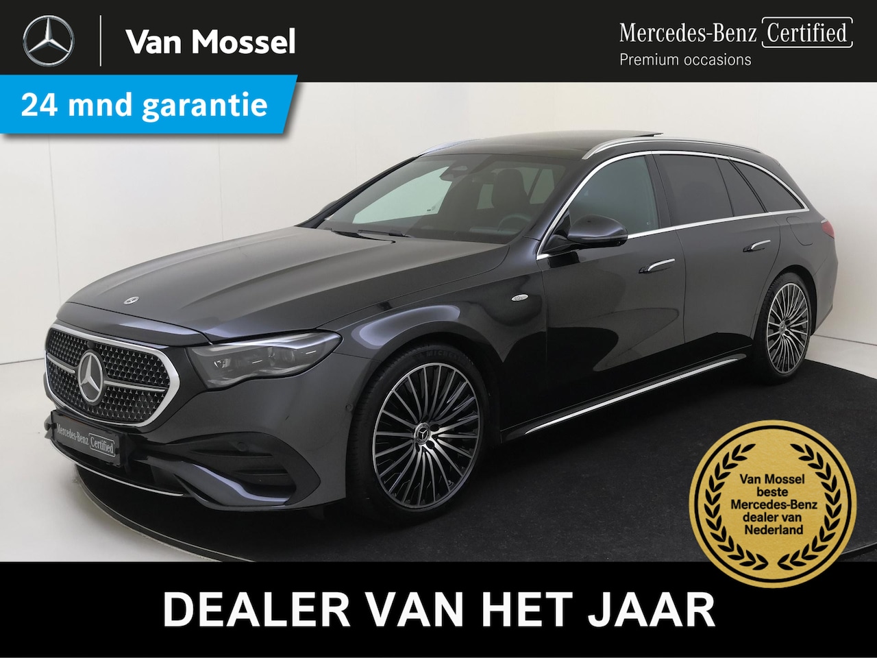 Mercedes-Benz E-klasse Estate - 300 e Sport Edition Panoramadak / Superscreen / Memory Seats / 360 Camera / Privacy Glass - AutoWereld.nl
