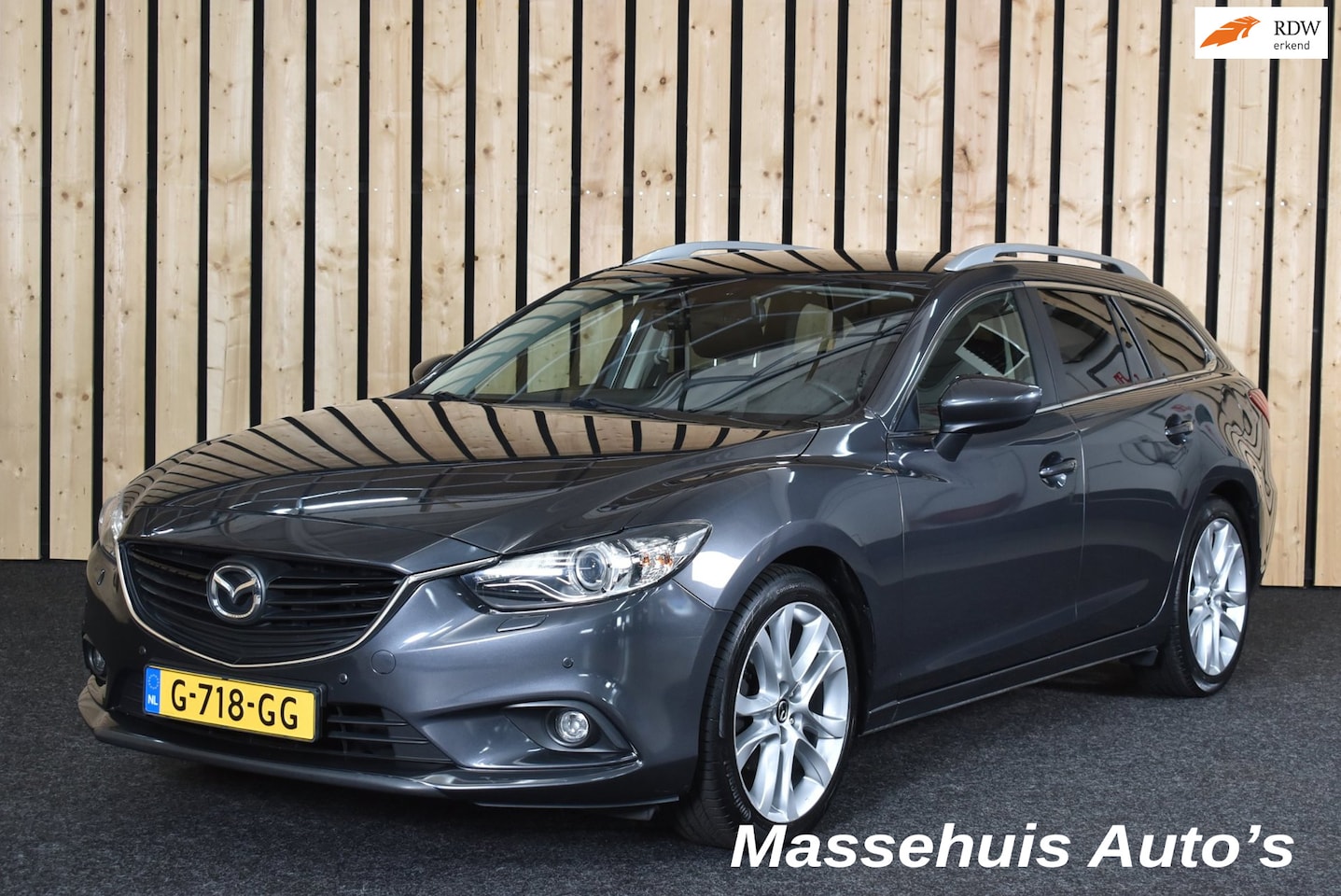 Mazda 6 Sportbreak - 2.0 HP GT-M 95dkm Trekhaak Leer Navi Cruise Camera PDC Nwe APK - AutoWereld.nl