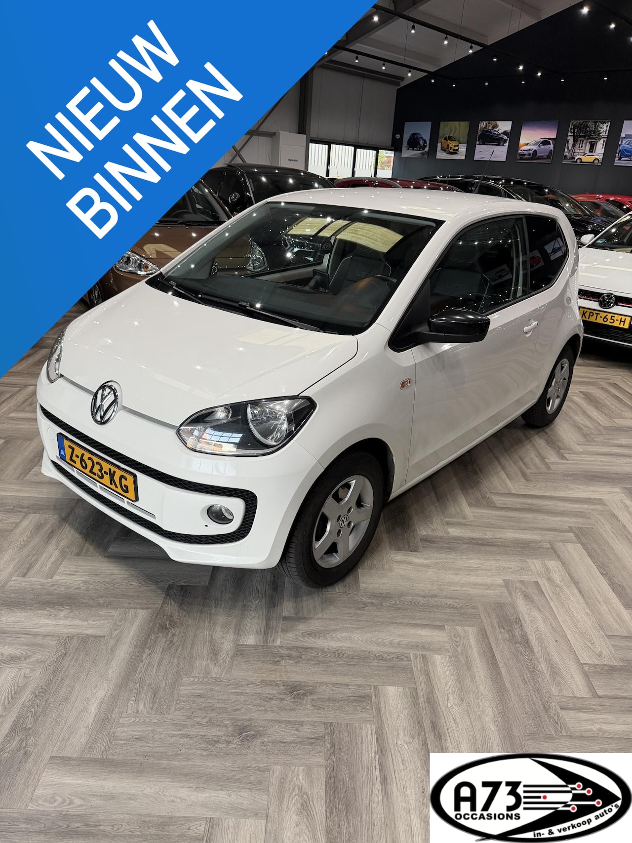 Volkswagen Up! - 1.0 move up! LEER,STOELVERWARMING, - AutoWereld.nl