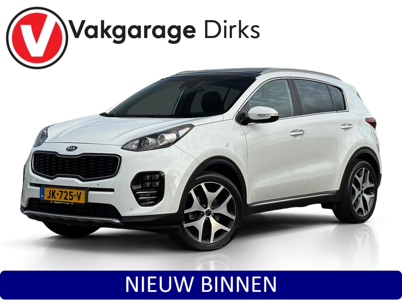 Kia Sportage - 1.6 T-GDI GT-Line ✅ Pano ✅ Leder ✅ Camera - AutoWereld.nl