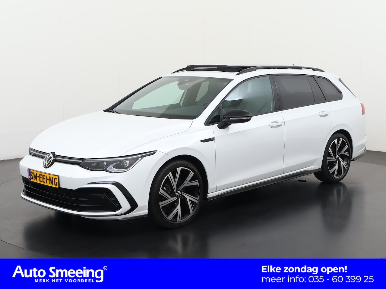 Volkswagen Golf Variant - 1.5 eTSI R-Line DSG | 150PK | Trekhaak | Panoramadak | Zondag Open! - AutoWereld.nl