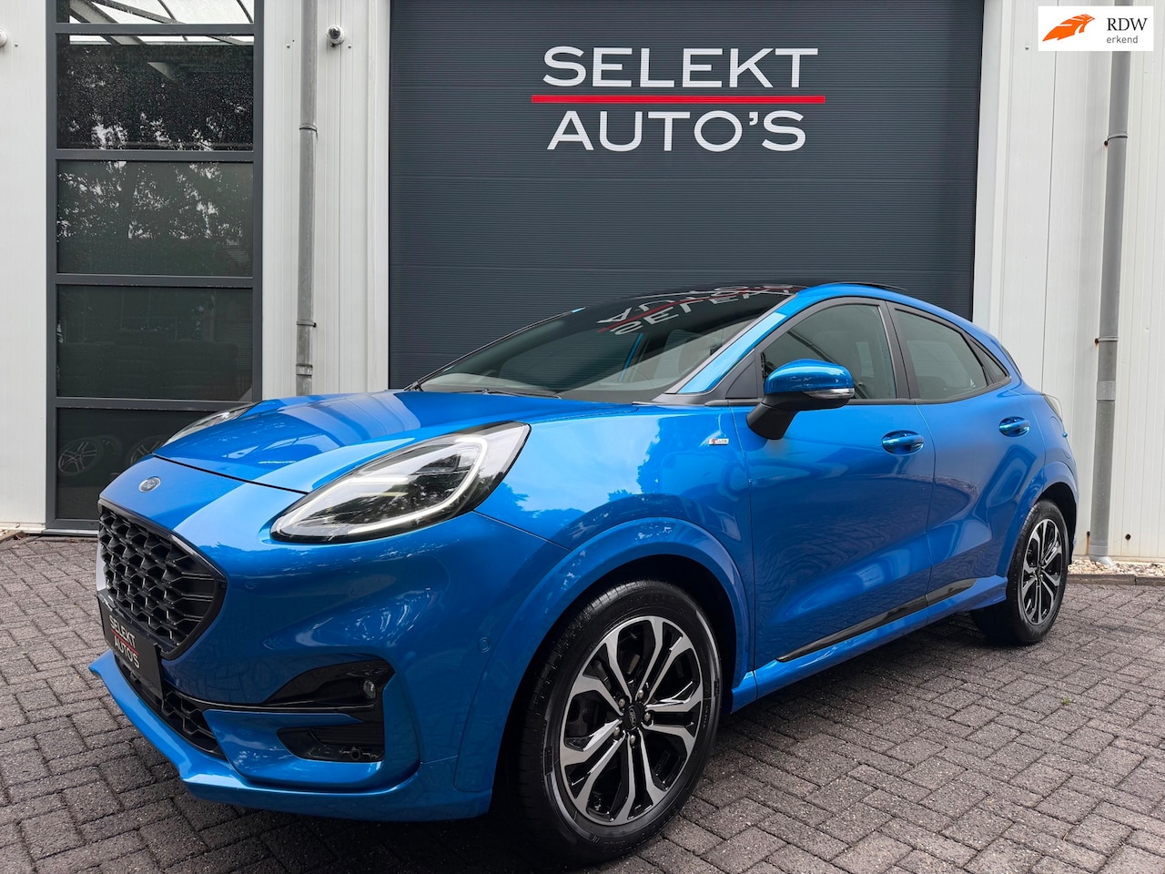 Ford Puma - 1.0 EcoBoost ST-Line 125 Pk Automaat Pano/LED/B&O/LED/Adaptief Cruise/Climate/Winter Pack/ - AutoWereld.nl