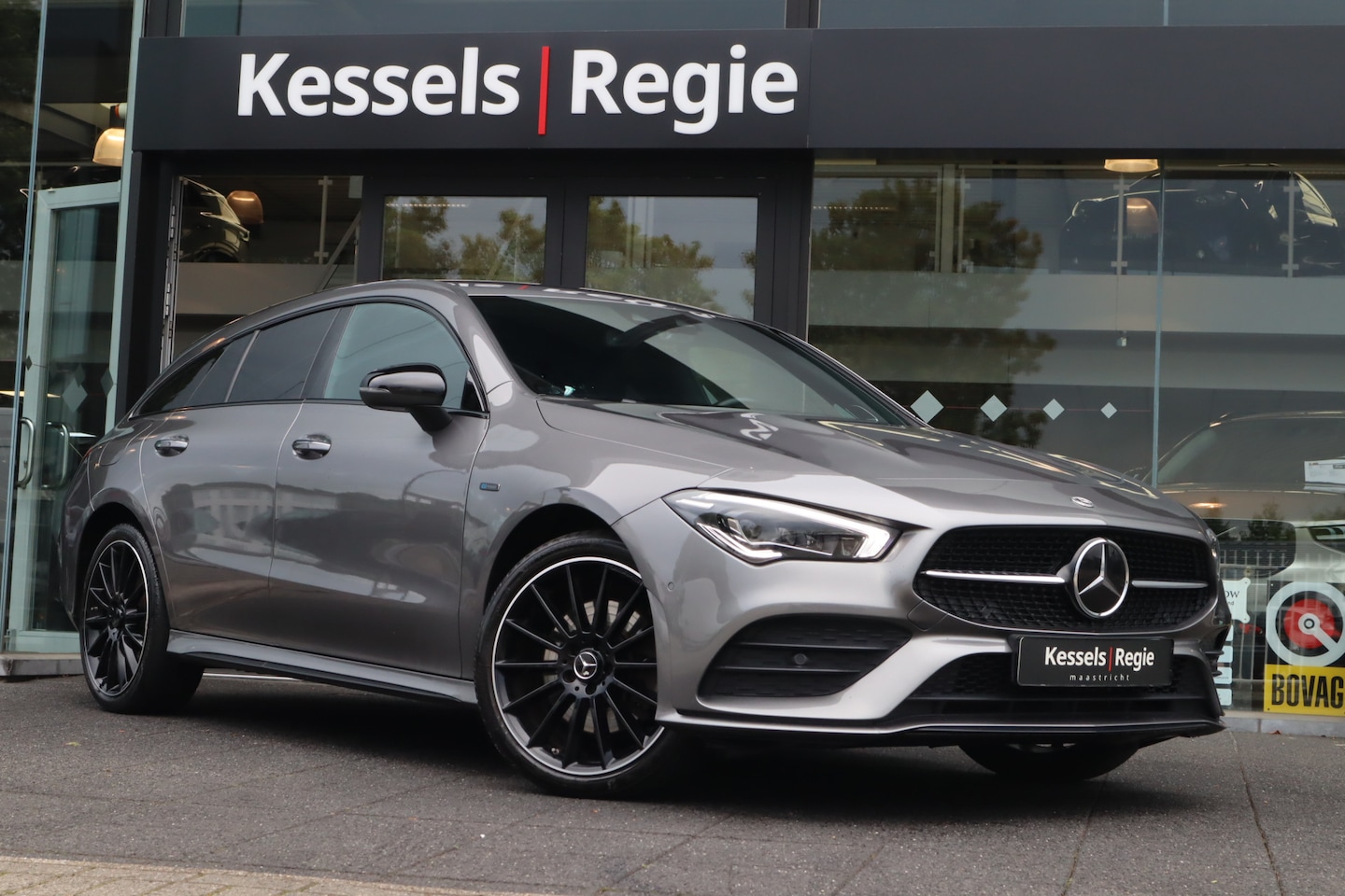 Mercedes-Benz CLA-klasse Shooting Brake - 250 e Edition 2020 | AMG | Night | Leer | Burmester | Camera | Distronic | BLIS - AutoWereld.nl