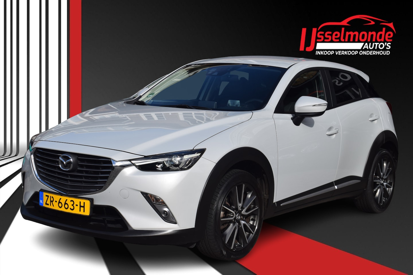 Mazda CX-3 - 2.0 SkyActiv-G 150 GT-M 4WD Automaat Dealer Onderhouden - AutoWereld.nl