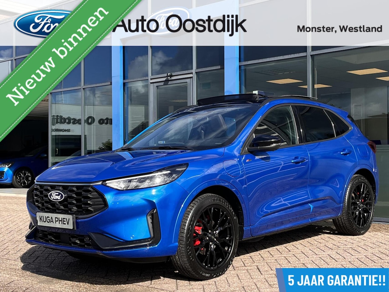 Ford Kuga - 2.5 PHEV ST-Line X 243PK Black Pack €9.500,- Voorraadvoordeel! Elek. Trekhaak Panodak AGR - AutoWereld.nl