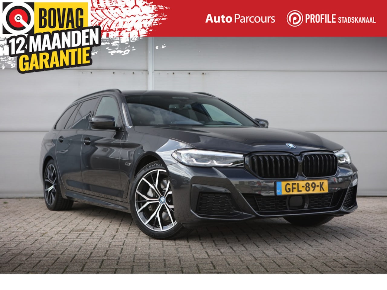BMW 5-serie Touring - 530e M-Sport | Trekhaak | Sfeerverlichting | - AutoWereld.nl