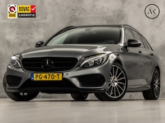 Mercedes-Benz C-klasse - 180 AMG Sport 156Pk Automaat (PANORAMADAK, NAVIGATIE, LEDER, ELEK SPORTSTOELEN, STOELVERWA