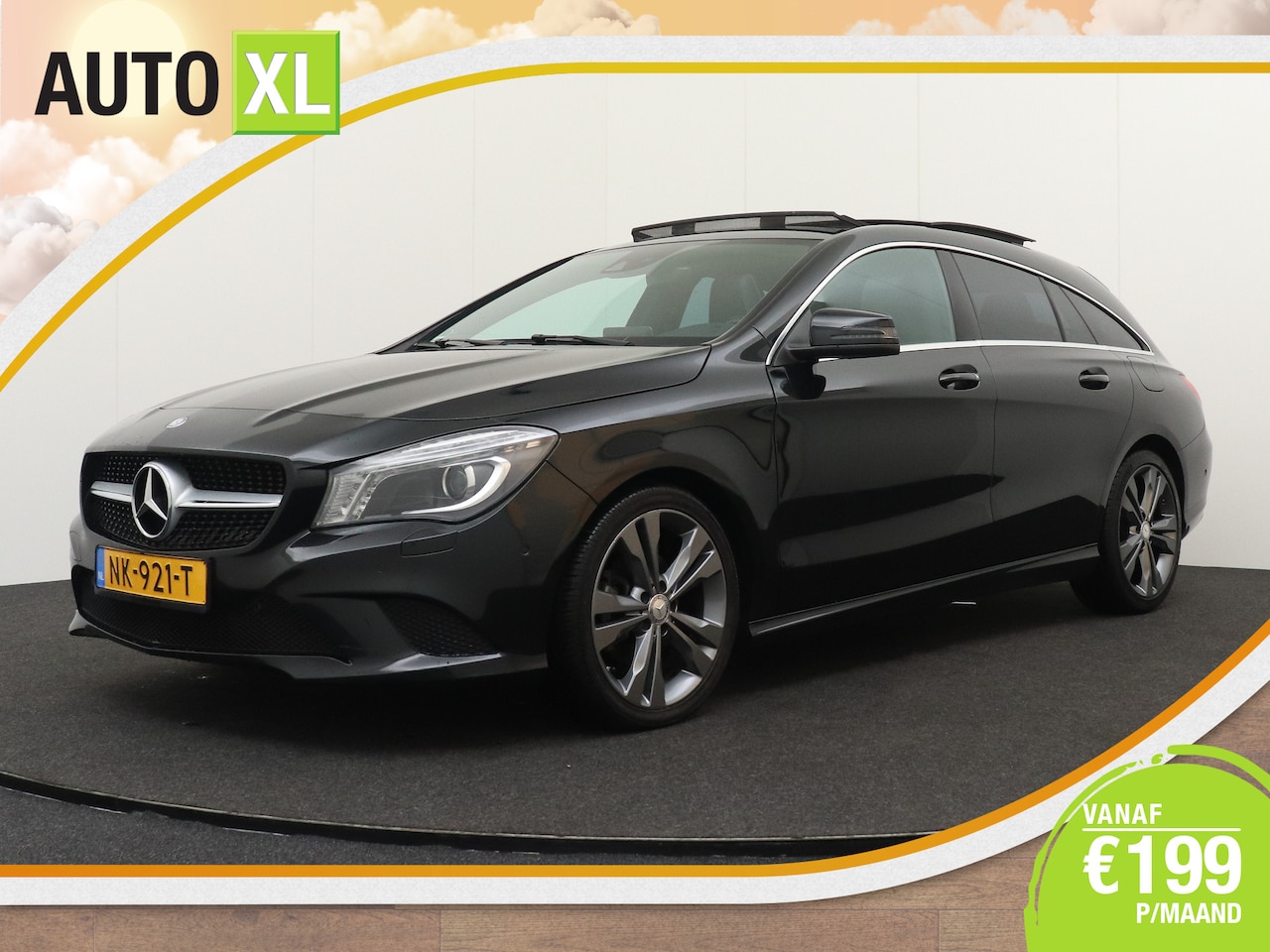 Mercedes-Benz CLA-klasse Shooting Brake - 220D 177 PK Aut. AMG Pano-dak Stoelverwarming Climate - AutoWereld.nl