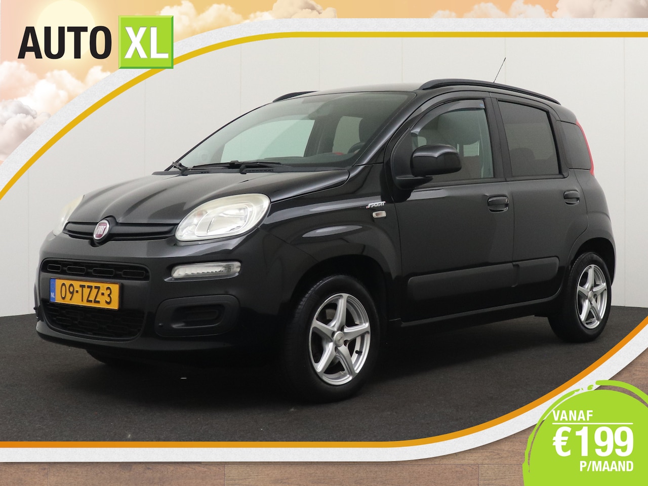 Fiat Panda - 0.9 TwinAir Lounge Sport Trekhaak 14'LMV Privacy Glas - AutoWereld.nl