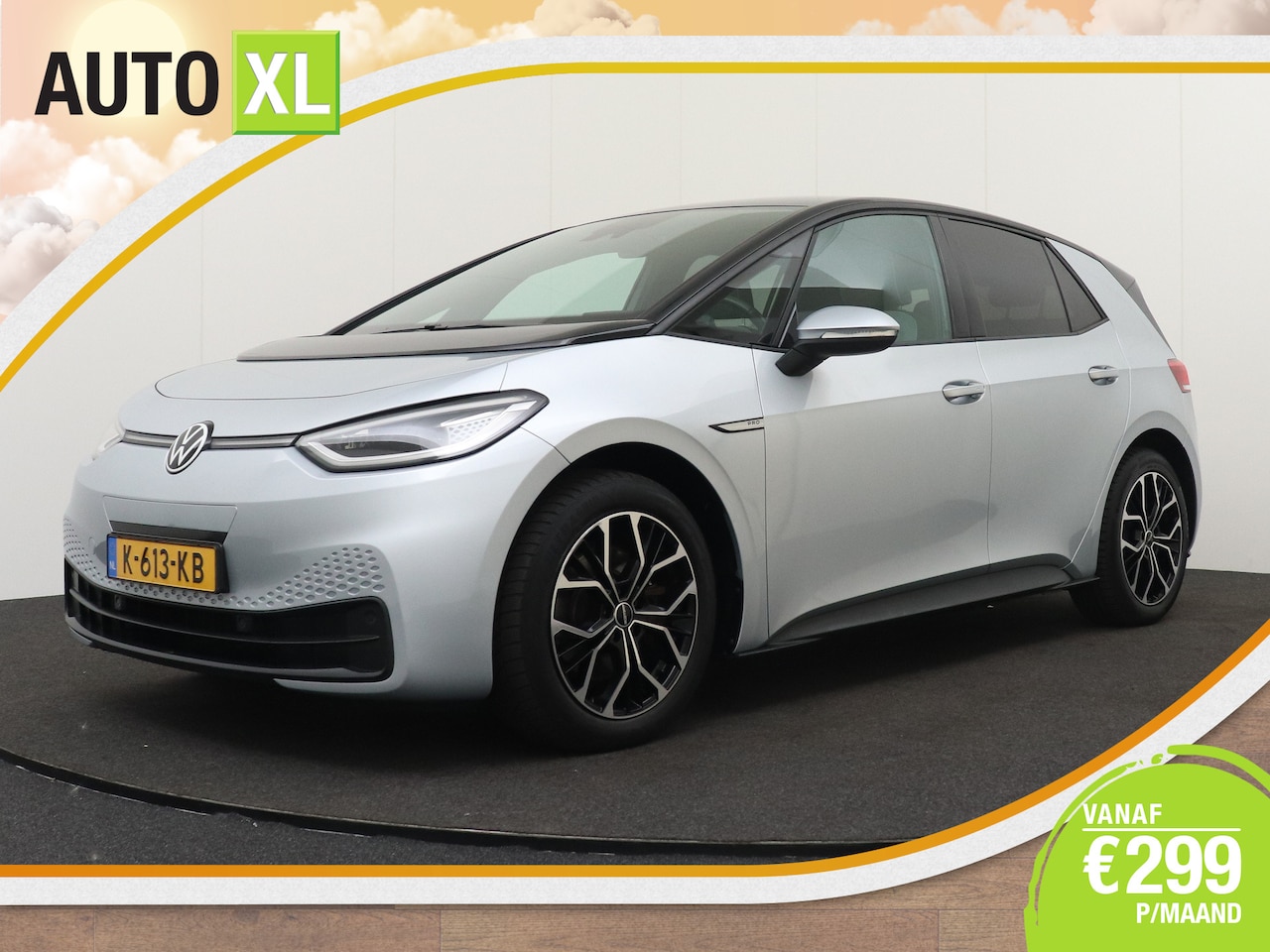 Volkswagen ID.3 - Business 58 kWh (92%SOH) IQ.Light 18'LMV Camera Privacy Glas - AutoWereld.nl