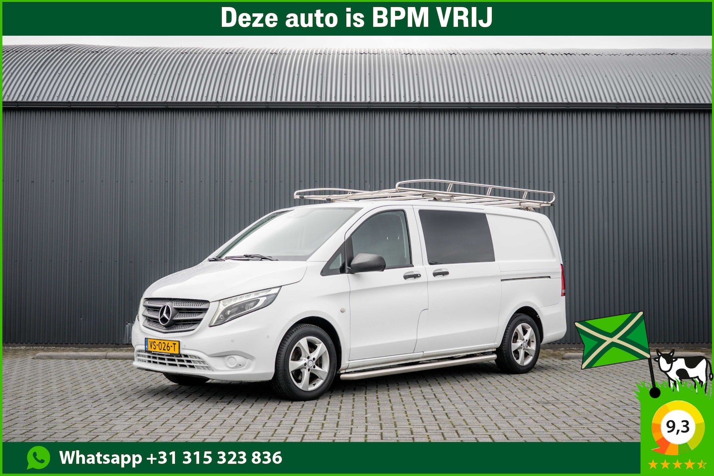 Mercedes-Benz Vito - 116 CDI | 163 PK | DC 5-Zits | ILS | Automaat | Camera | Cruise | PDC | Airco | Schuifdeur - AutoWereld.nl